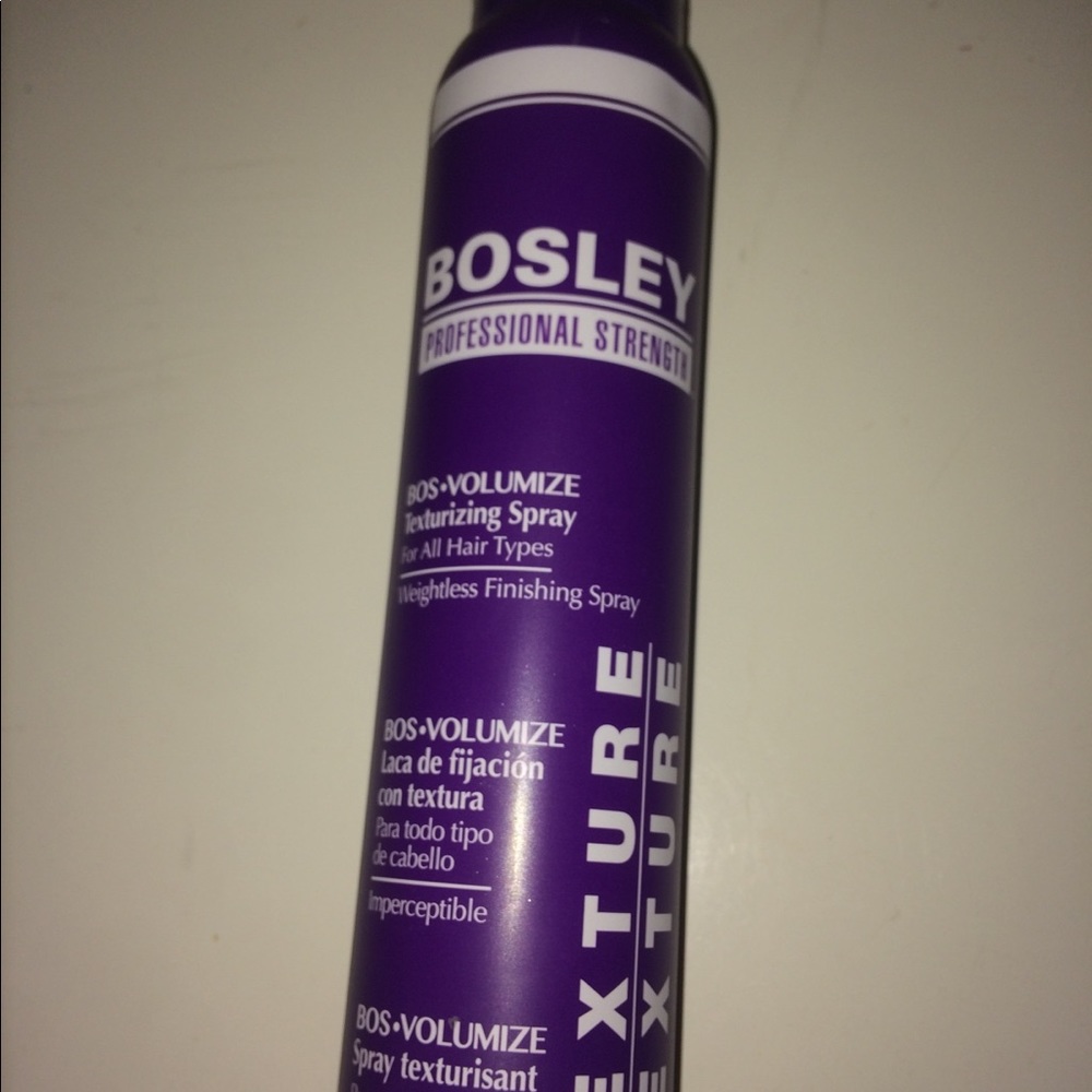 Bosley finishing spray